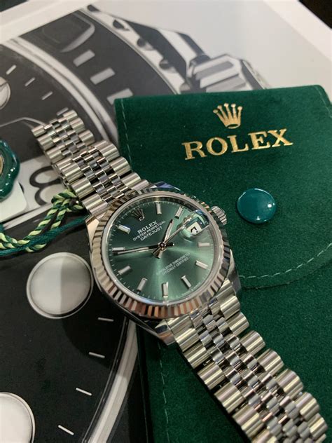 rolex datejust 31mm green|Rolex Datejust price chart.